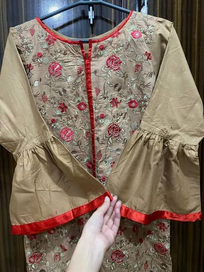 embroidered shirt