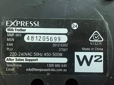 Expressi Electric Frother, Imported