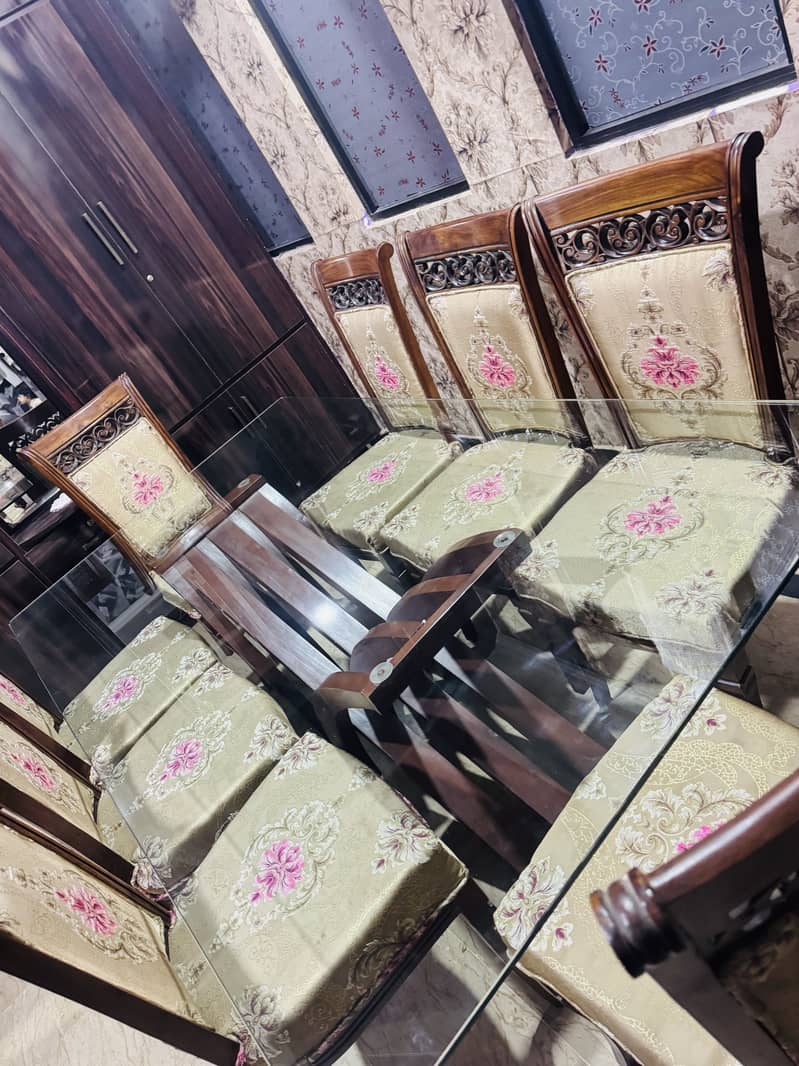 Dining Table 8 Chairs 1