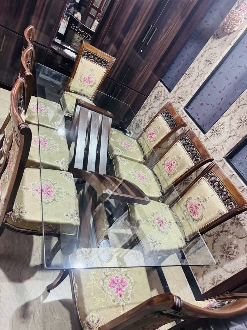 Dining Table 8 Chairs 2