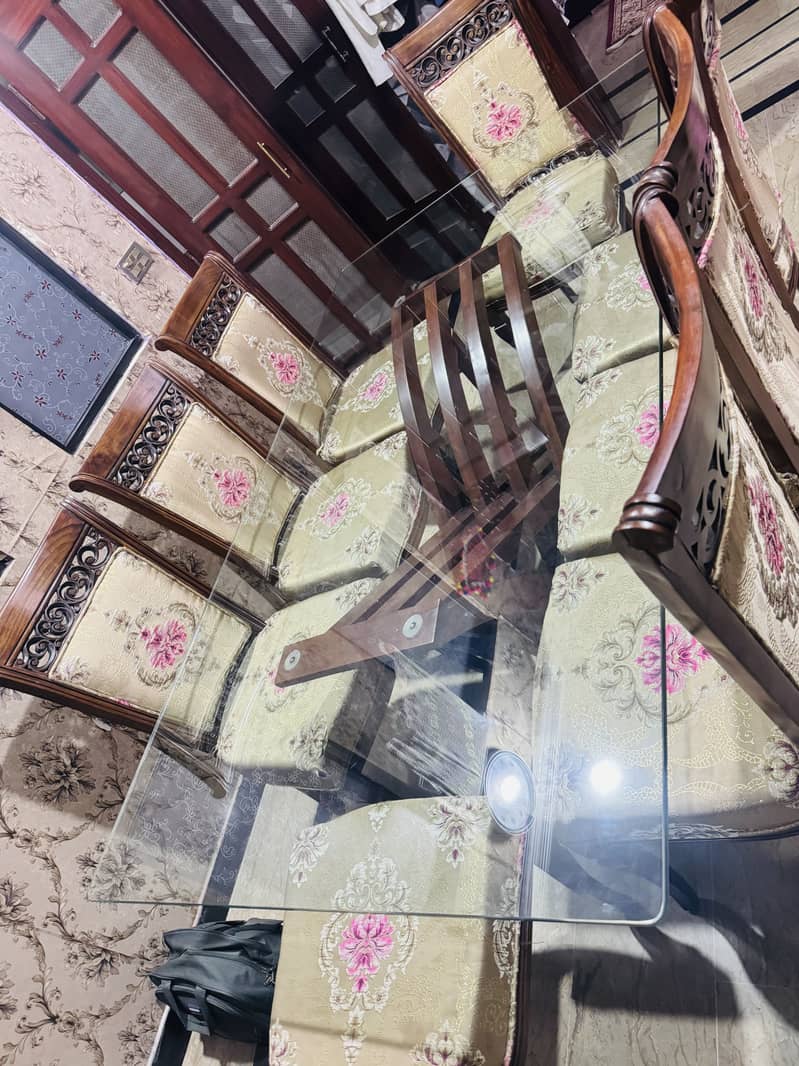 Dining Table 8 Chairs 4