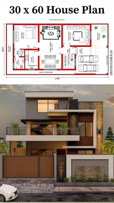 Ahmad Architect [Architect Services/3D Views/AutoCAD/House Design]