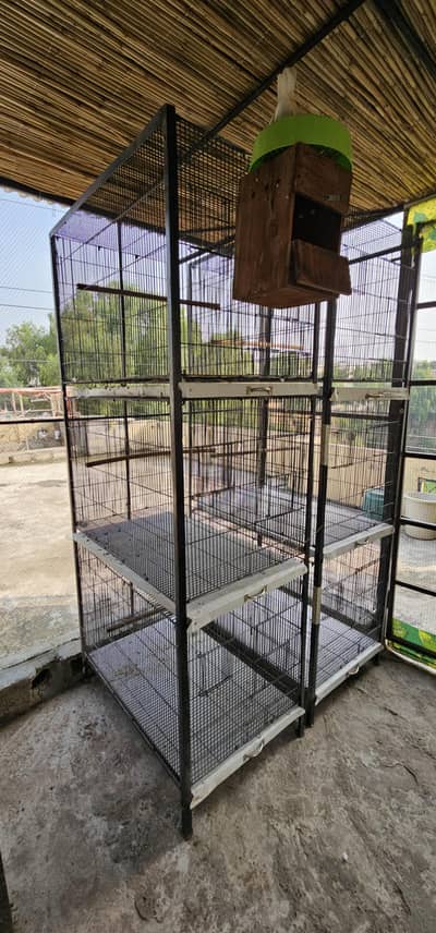 Cage's folding galvanized for sell Rawalpindi