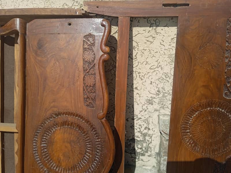 Wooden Single Bed 0