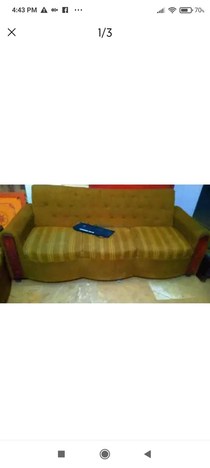 Brown Sofa Set 2