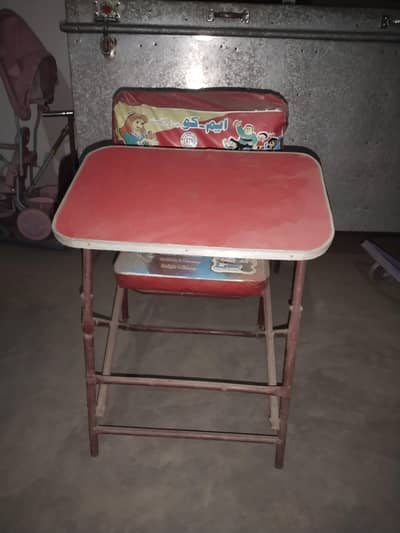metal kids chair and table folding