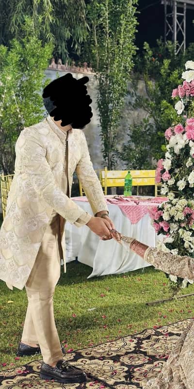 Short Sharwani with suit