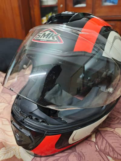 SMK HELMET LOGO-Anty smoggy - certified helmet Ls2