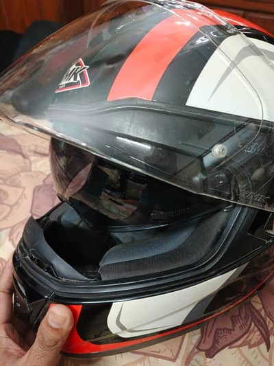 SMK HELMET LOGO-Anty smoggy - certified helmet Ls2