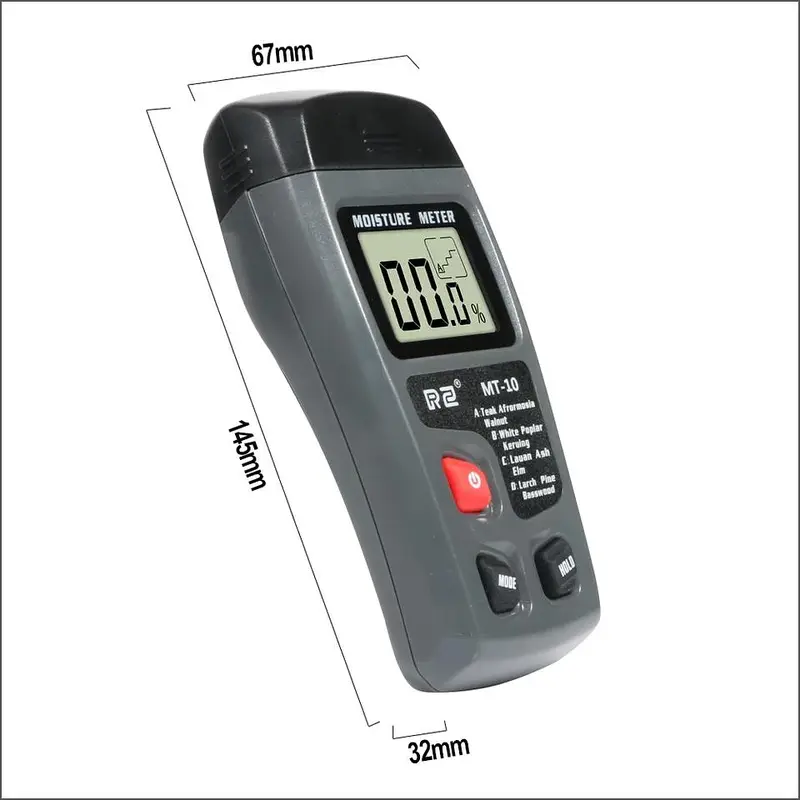 0-99.9% incubator Moisture Meter 4-in-1 Wood Moisture Humidit — photo 4