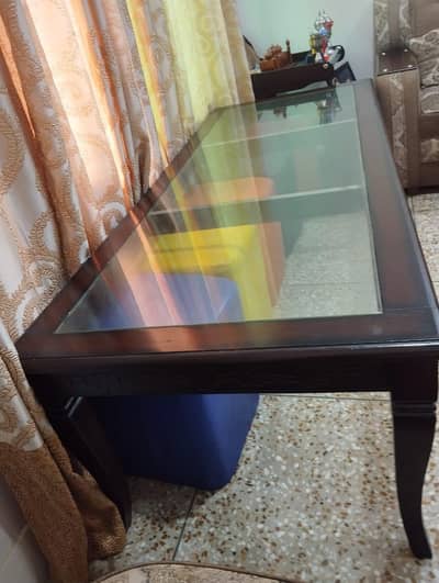 table very big size centre table pure wood ka