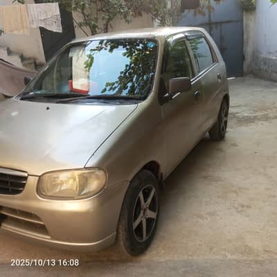 2003 model alto gold  CNG petrole Ac on engine gair starting lights ok