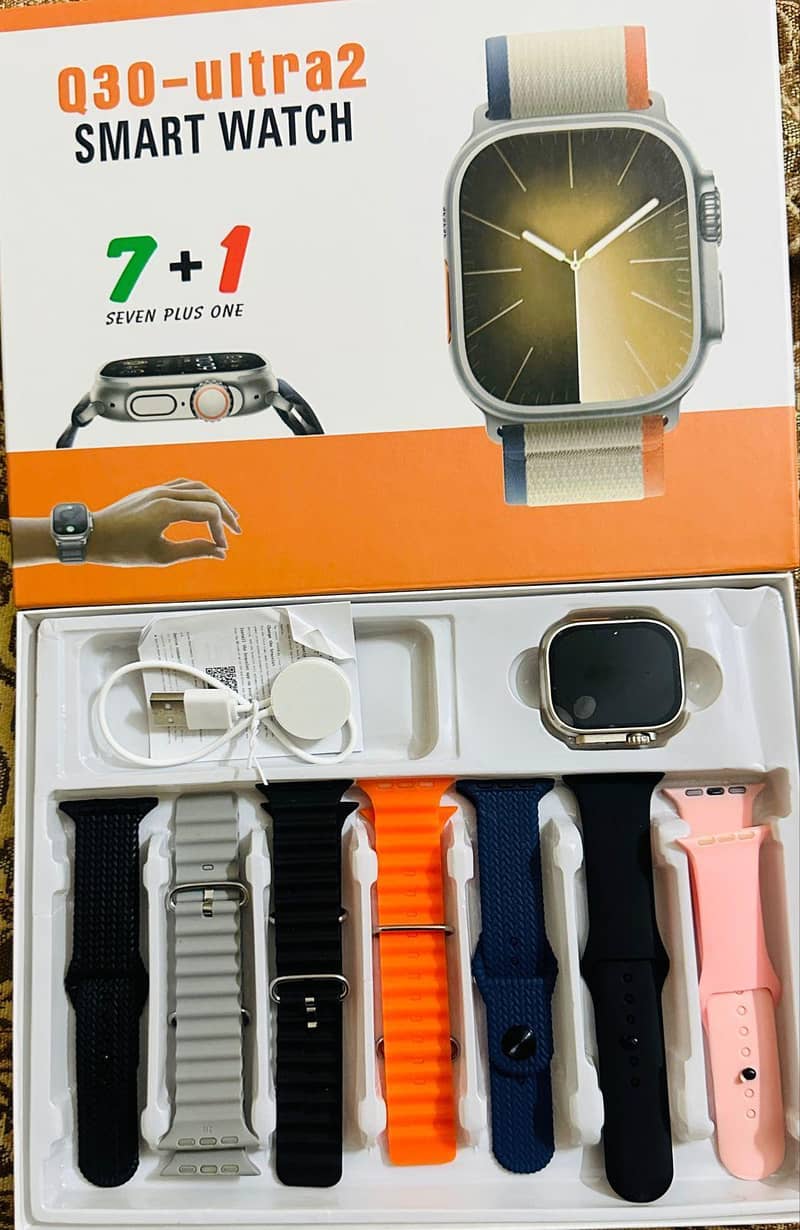 7 in one smartwatch ultra 2 - Smart Watches - 1107350708