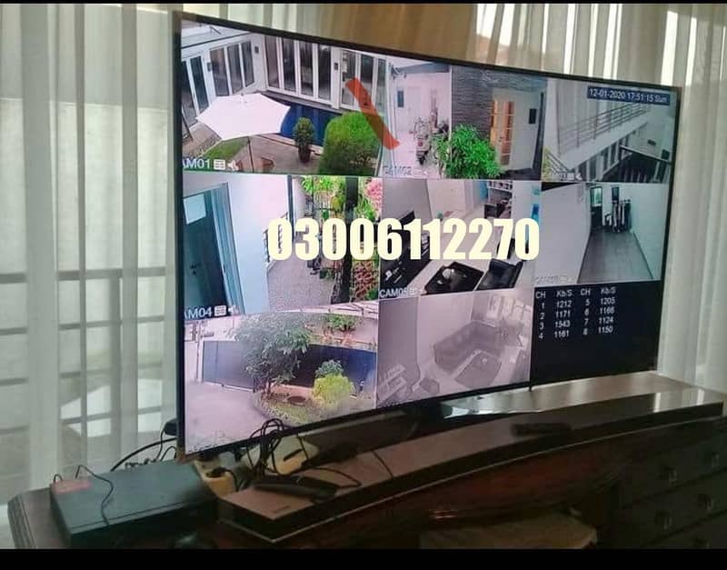 Cctv Cameras with complete setup 0