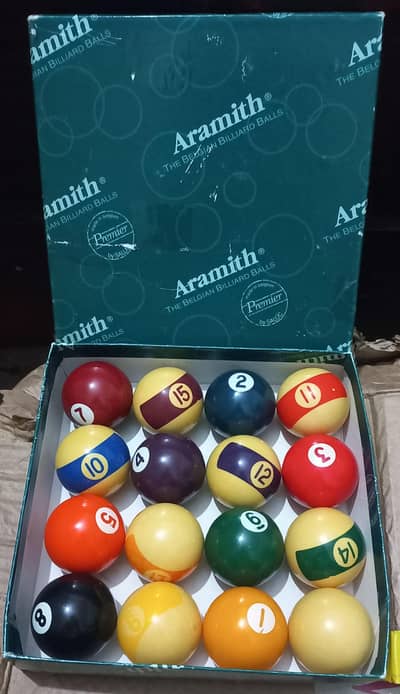 Aramith Billiard balls