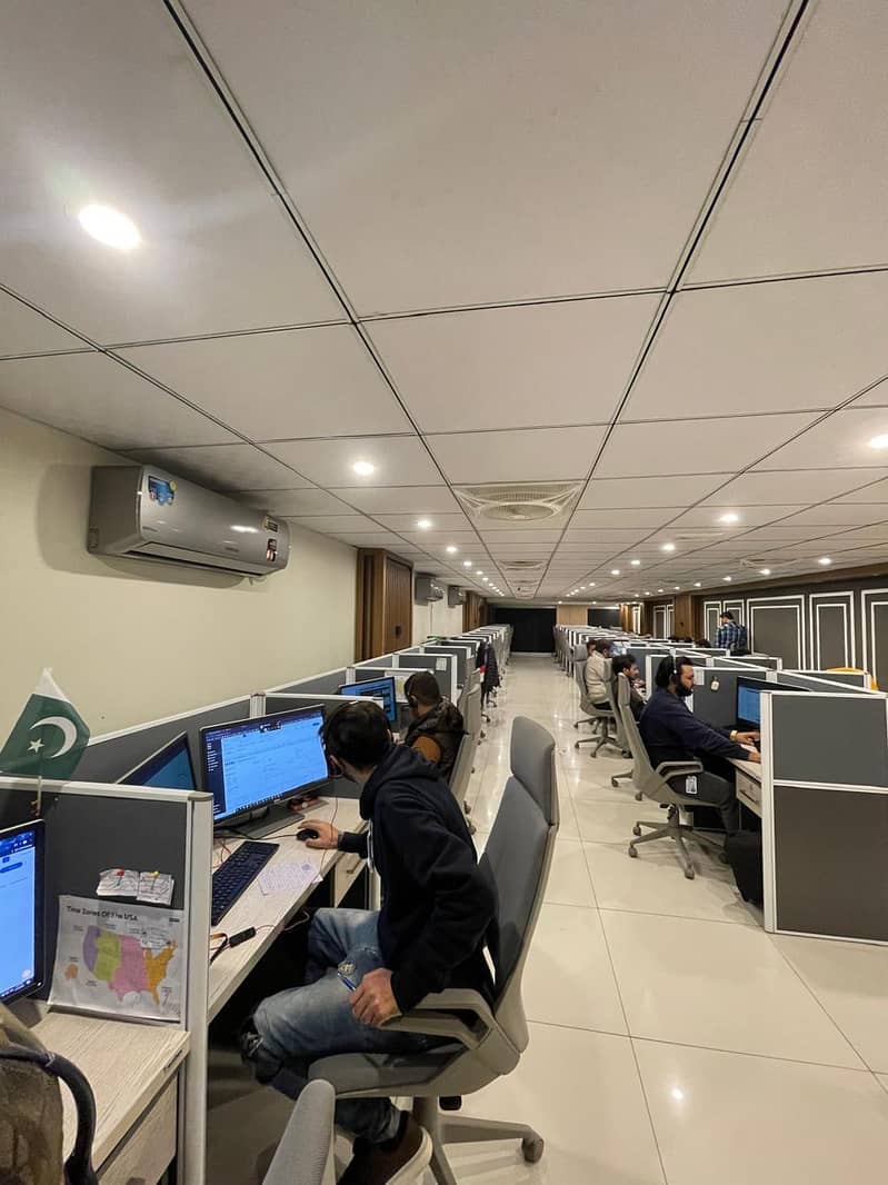 Call Center Setup Furnished For Sale ,Brand new, Main Murree road rwp ...