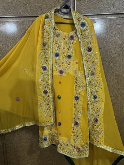 Mehndi dress, size small to medium