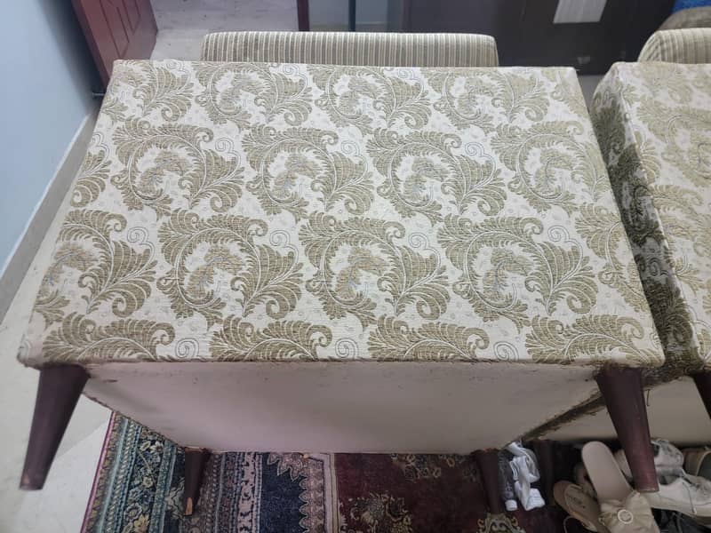 2 year used Sofa Set 3