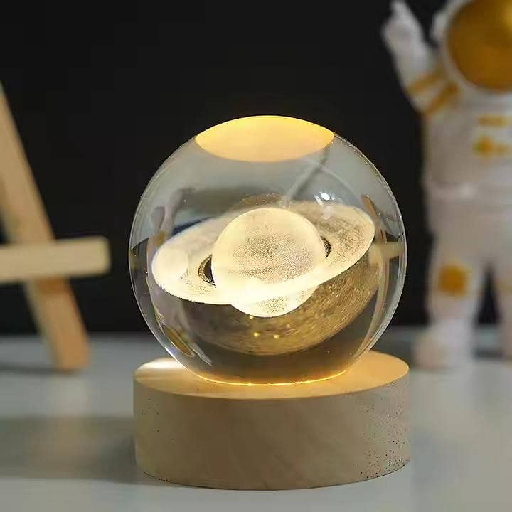 3d crystal ball night lamp 3