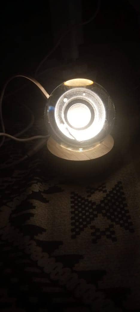 3d crystal ball night lamp 5