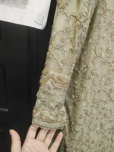 selling formal wear  panel sharara dress