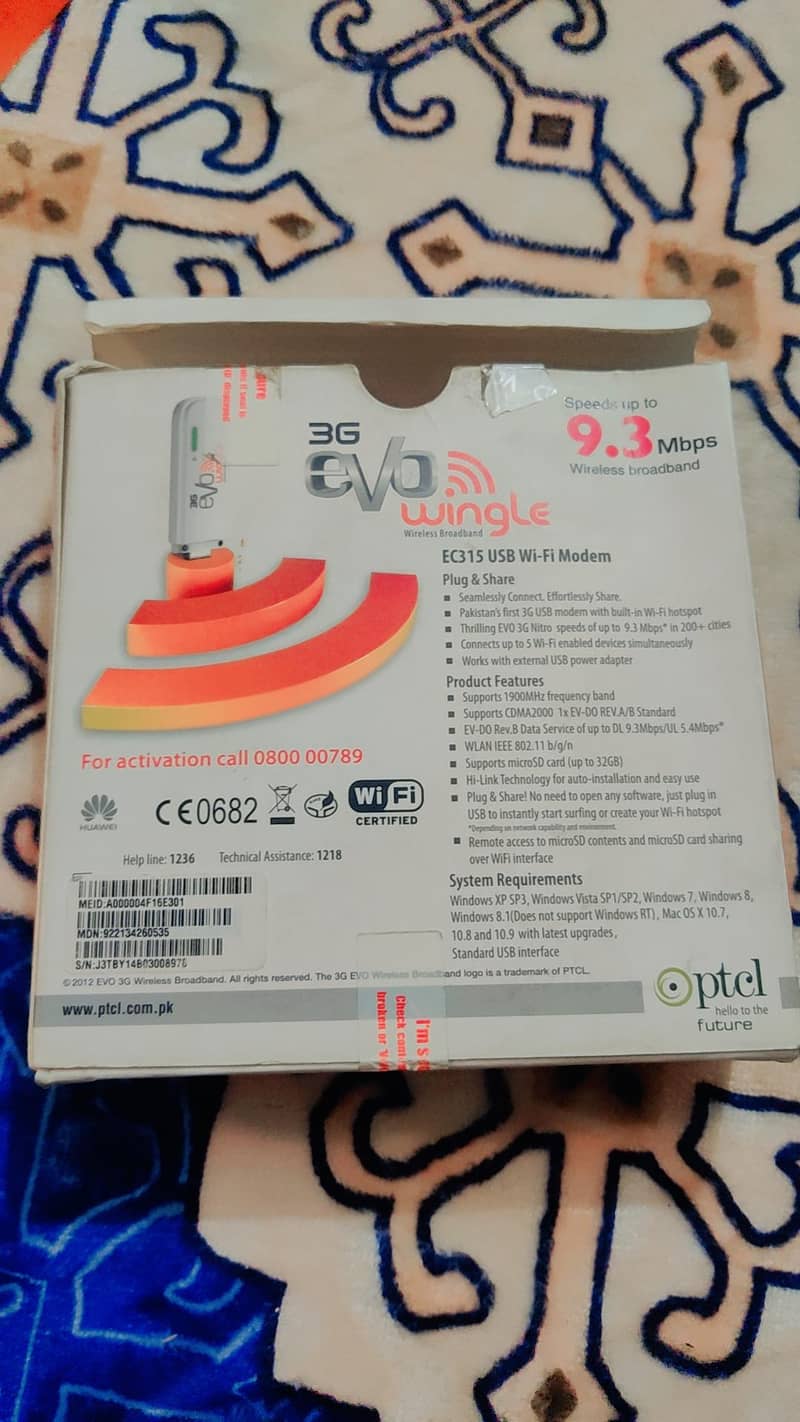 evo wingle 3g 2