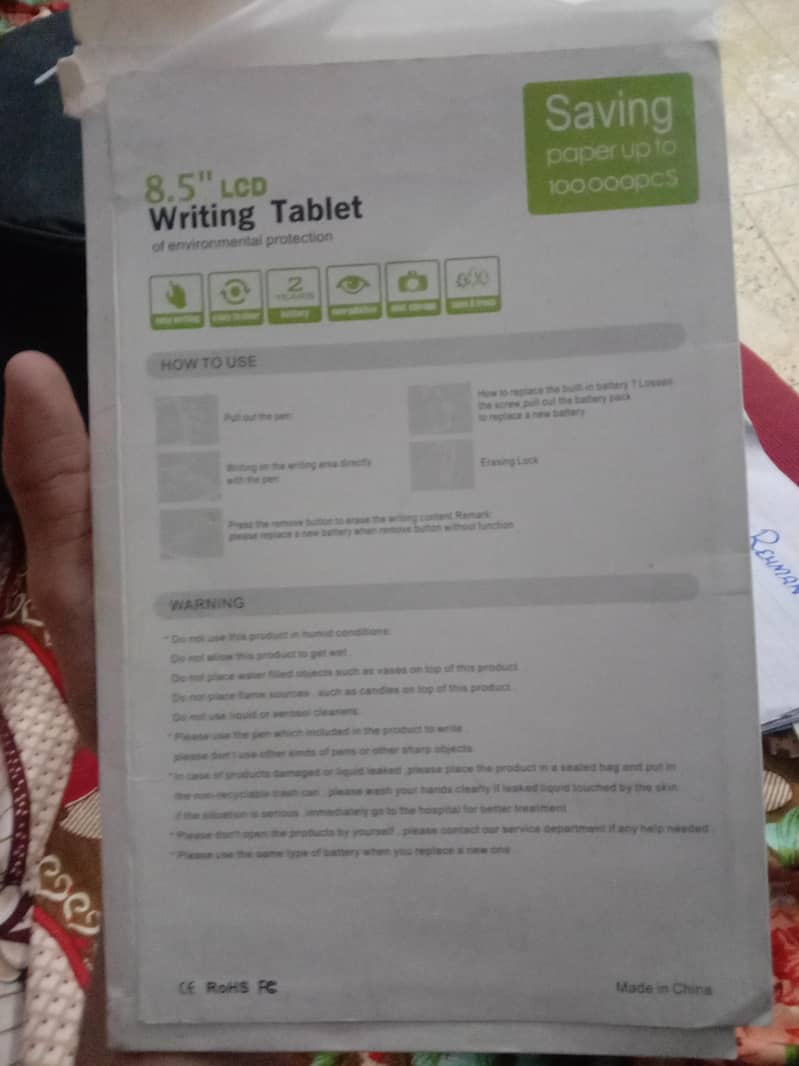writing tablet 1