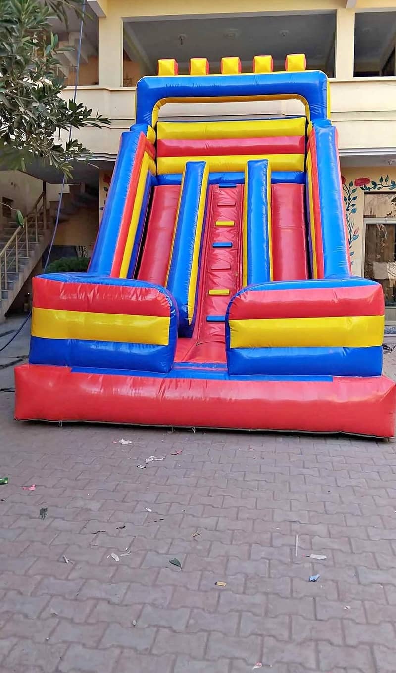 bouncing castle slide magic show 4