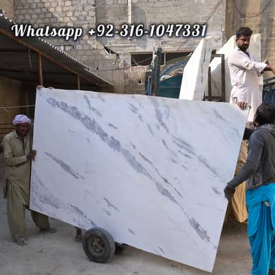 luxury imported white marble slabs and onyx marble