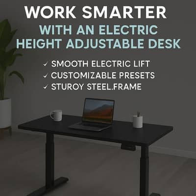 Standing table, Height adjustable table, Electric table, office table,