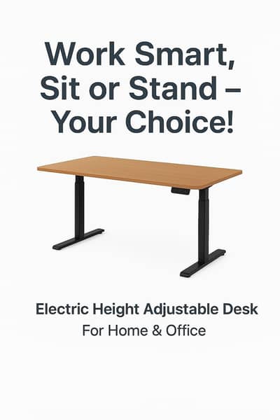 Standing table, Height adjustable table, Electric table, office table,