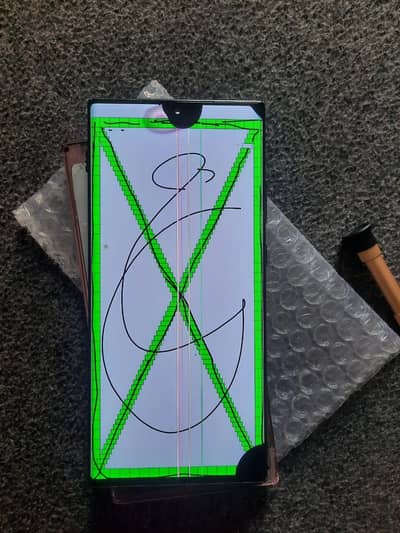 Samsung Note 20 Ultra Doted Panal Only not Mobile