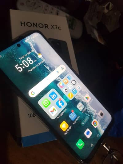 Honor x7c latest model just box open 1 day use