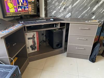 Wooden Custom made Computer Table