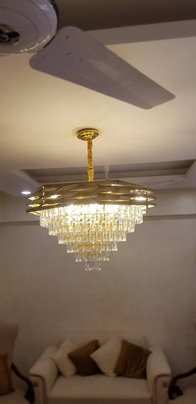 Luxury Crystal Chandelier + 2 Wall Lights | Elegant Set | Urgent Deal!