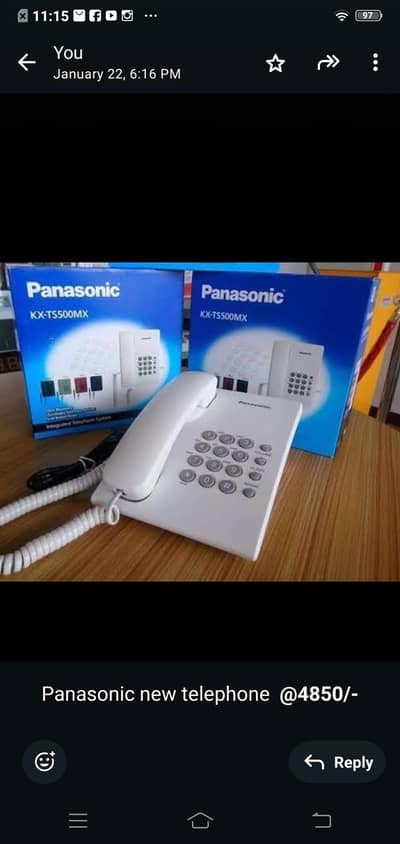 panasonic s500 use and new telephone 0321-2123558