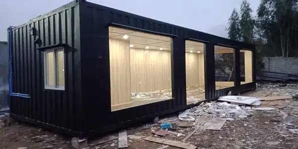 site offie container office prefabricated building portable cafes shop