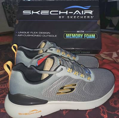 SKECHERS Joggers (Brand New IMPORTED) - Grey (Size 9.5 US / 42.5 EUR)