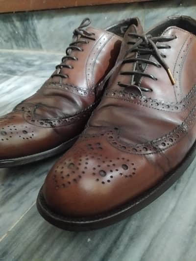 Imported formal shoes brown colour