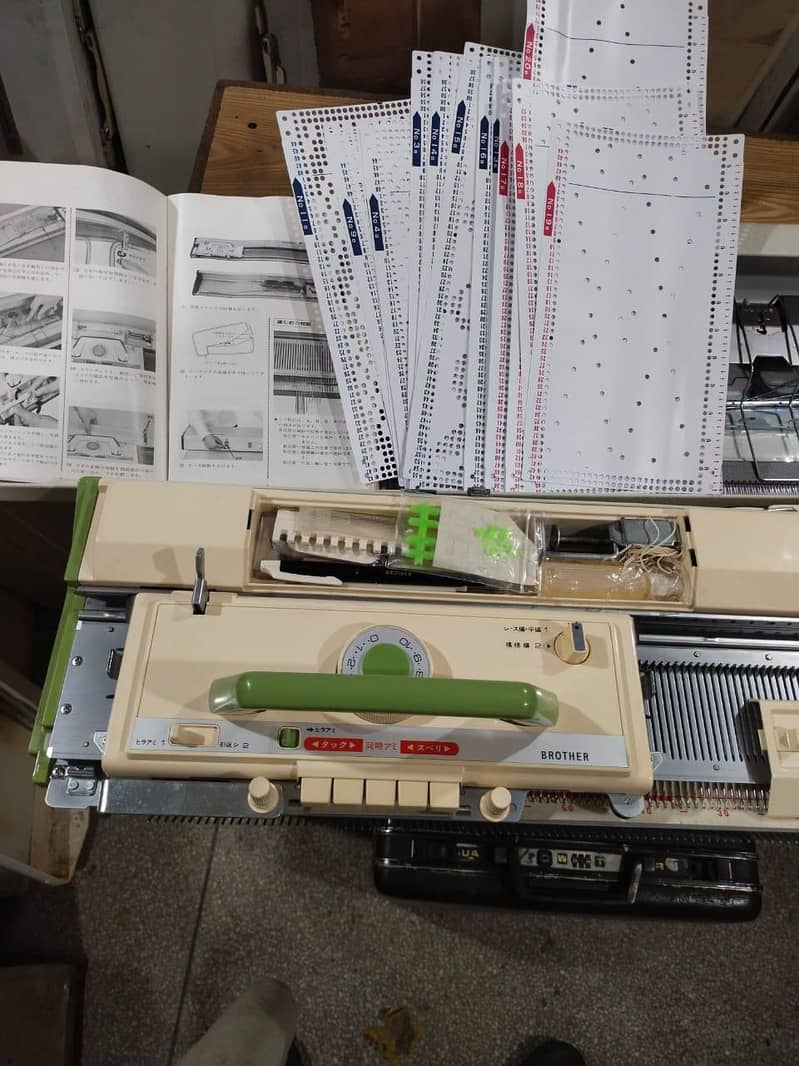 singer knitting machine 15