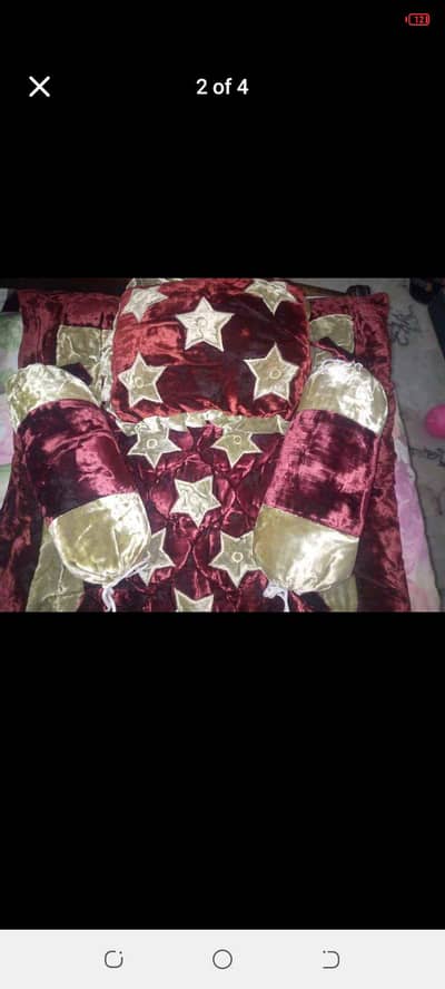 velvet baby winter bedding razae set