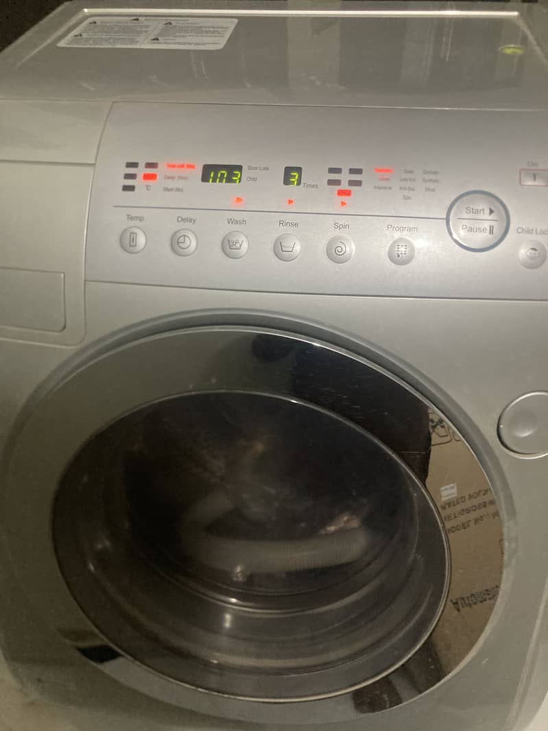 Washing machine 9