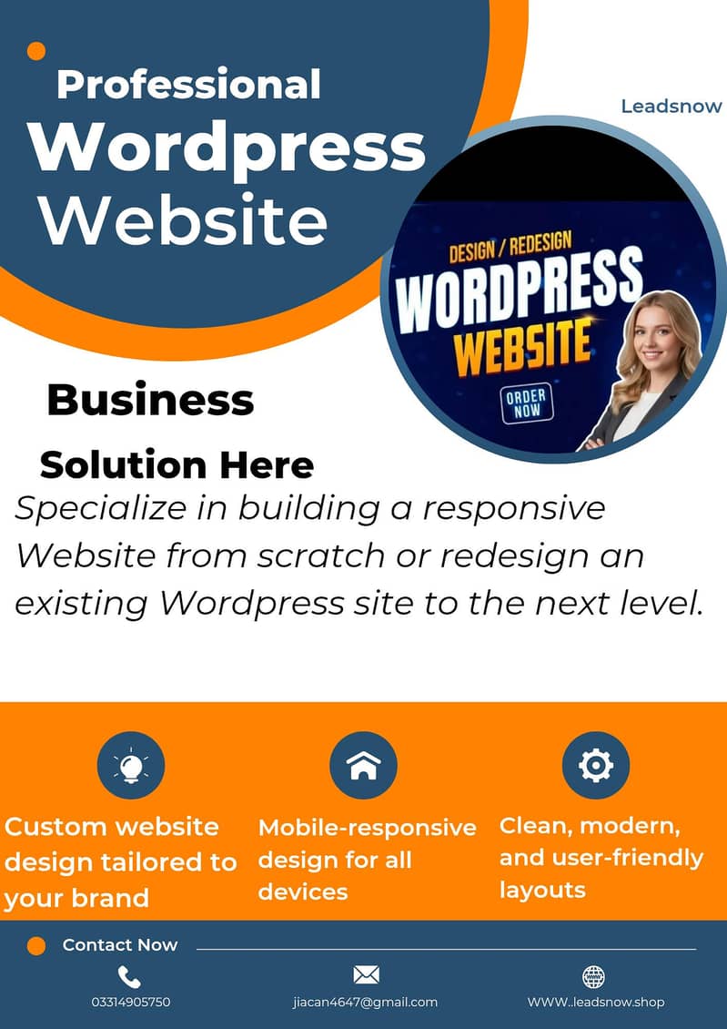 WordPress Website and development 1