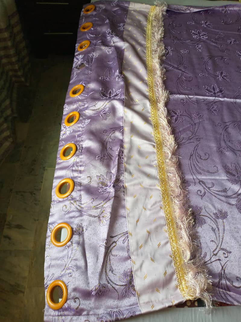 curtains. 1