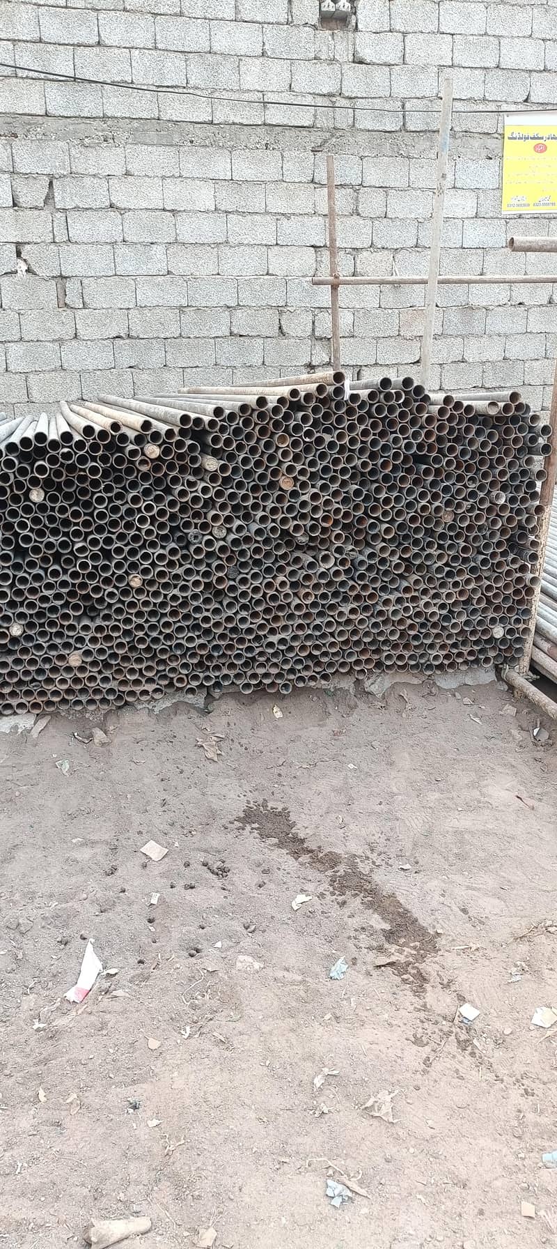 scaffolding material 9
