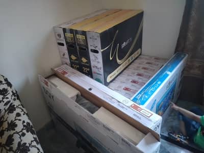 LED and LCD TVs are available 32" to 101"