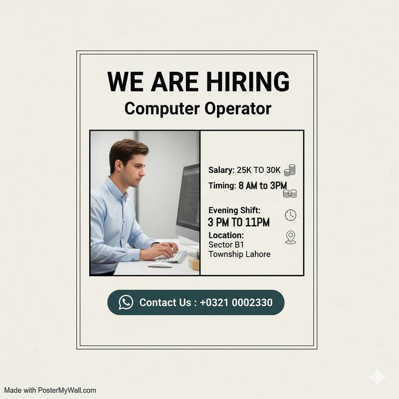 Computer operator - IT & Networking Jobs - 1107508132