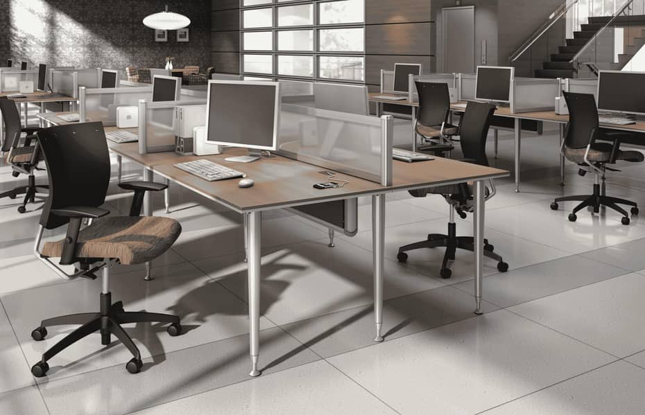 office table, workstation table ,cubic table 7