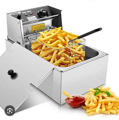 single electric fryer 6L french fries electric frying machine