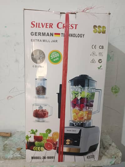 silver crest juicer and BARADEFU German technology